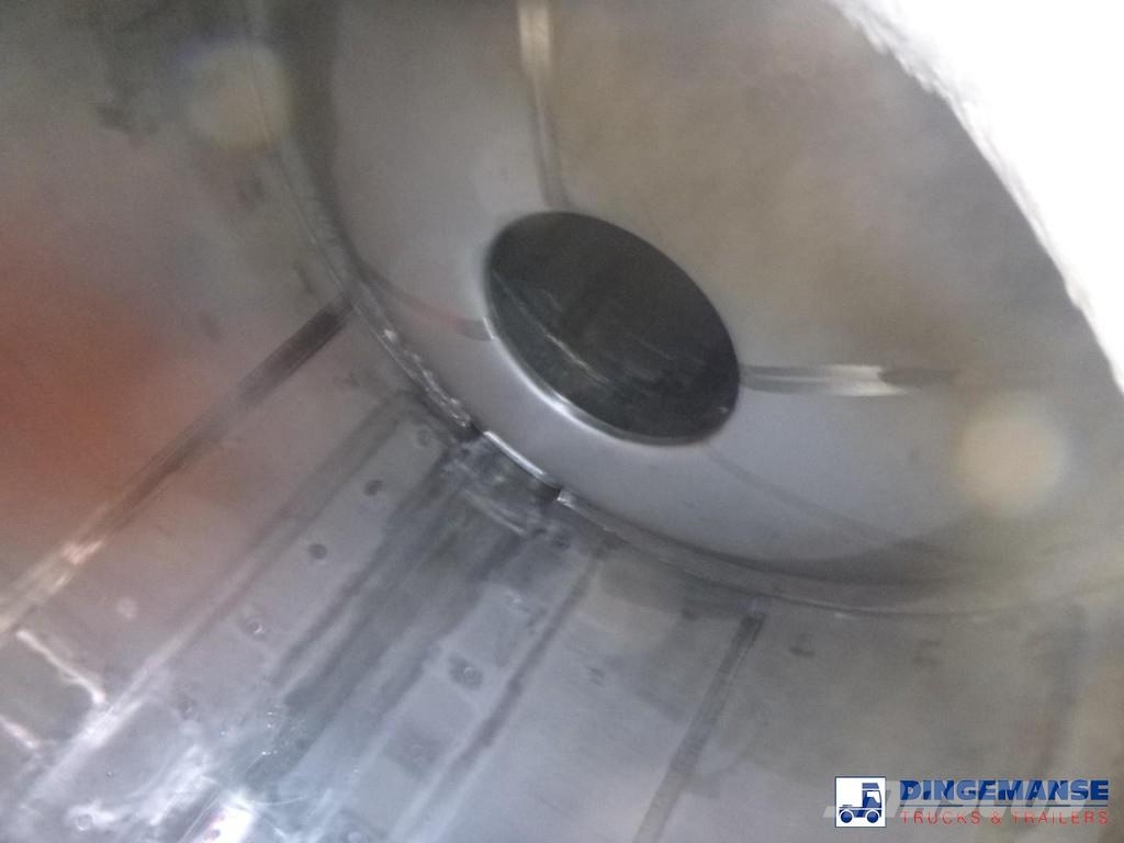 Dijkstra Chemical tank inox L4BH 34 m3 / 1 comp Säiliöperävaunut
