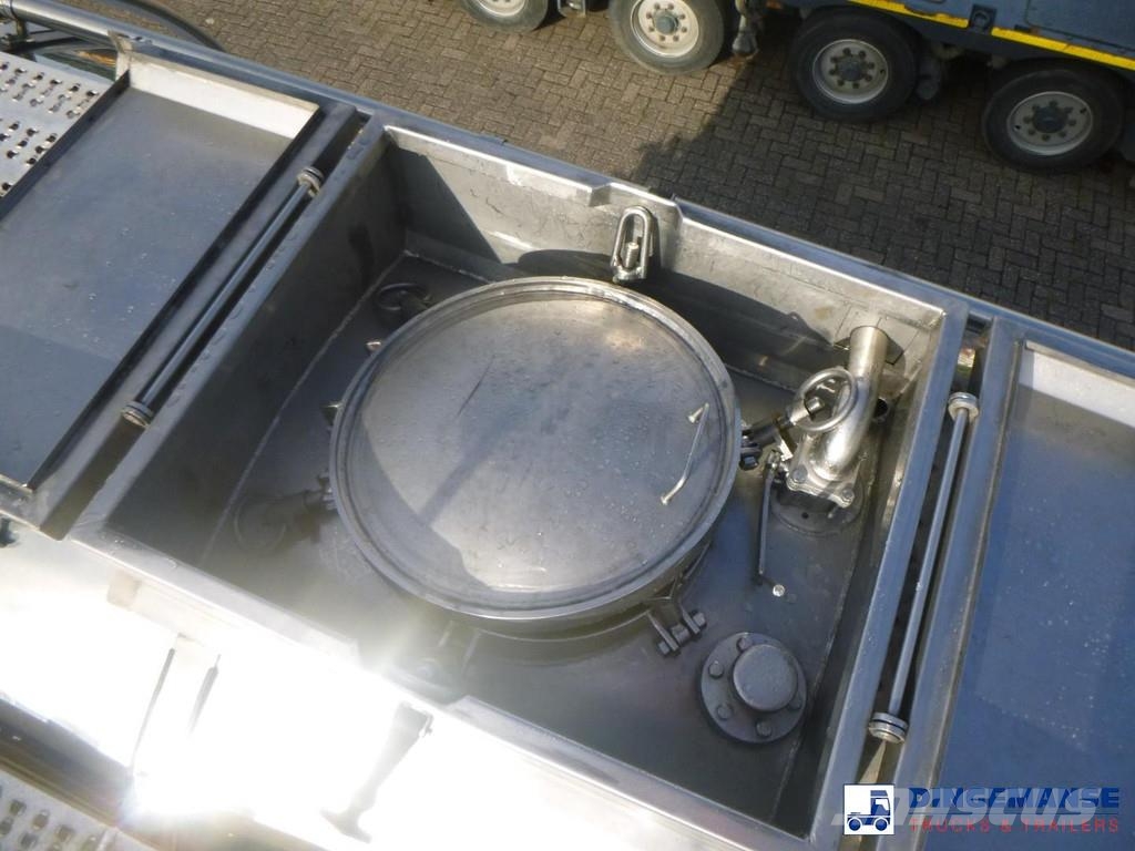 Dijkstra Chemical tank inox L4BH 34 m3 / 1 comp Säiliöperävaunut
