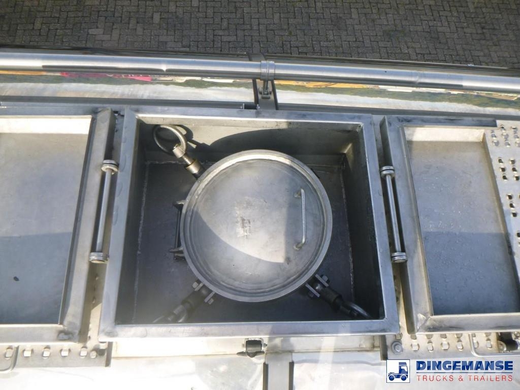 Dijkstra Chemical tank inox L4BH 34 m3 / 1 comp Säiliöperävaunut