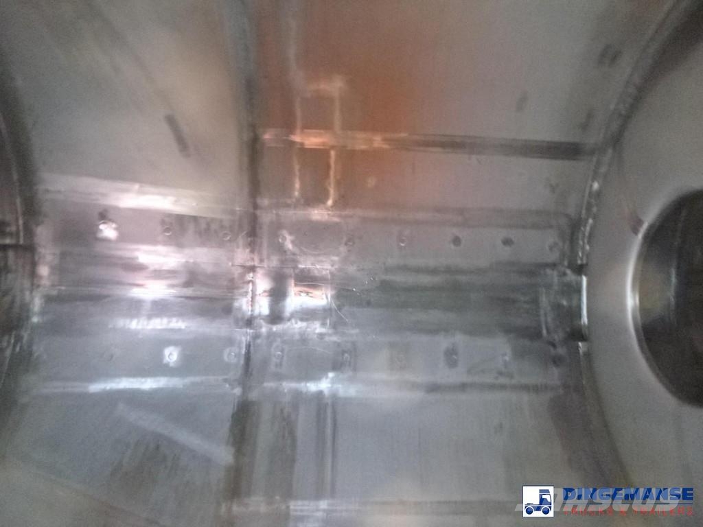 Dijkstra Chemical tank inox L4BH 34 m3 / 1 comp Säiliöperävaunut