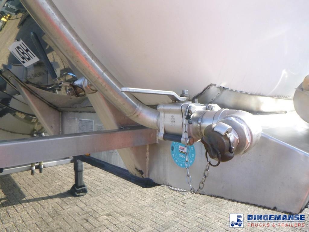 Dijkstra Chemical tank inox L4BH 34 m3 / 1 comp Säiliöperävaunut