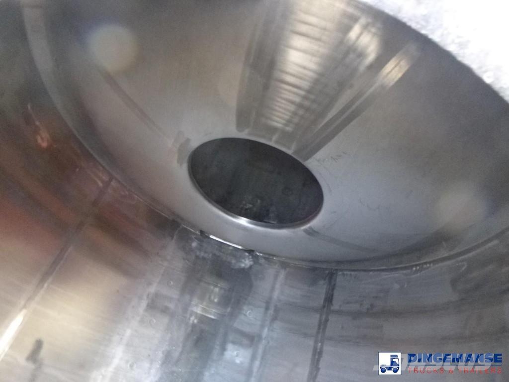 Dijkstra Chemical tank inox L4BH 34 m3 / 1 comp Säiliöperävaunut