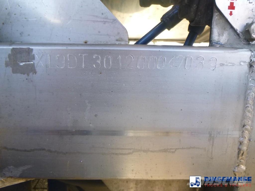 Dijkstra Chemical tank inox L4BH 34 m3 / 1 comp Säiliöperävaunut