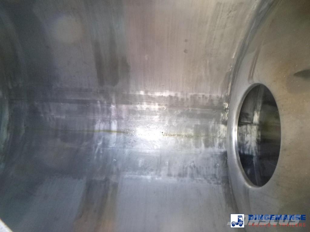 Dijkstra Chemical tank inox L4BH 34 m3 / 1 comp Säiliöperävaunut