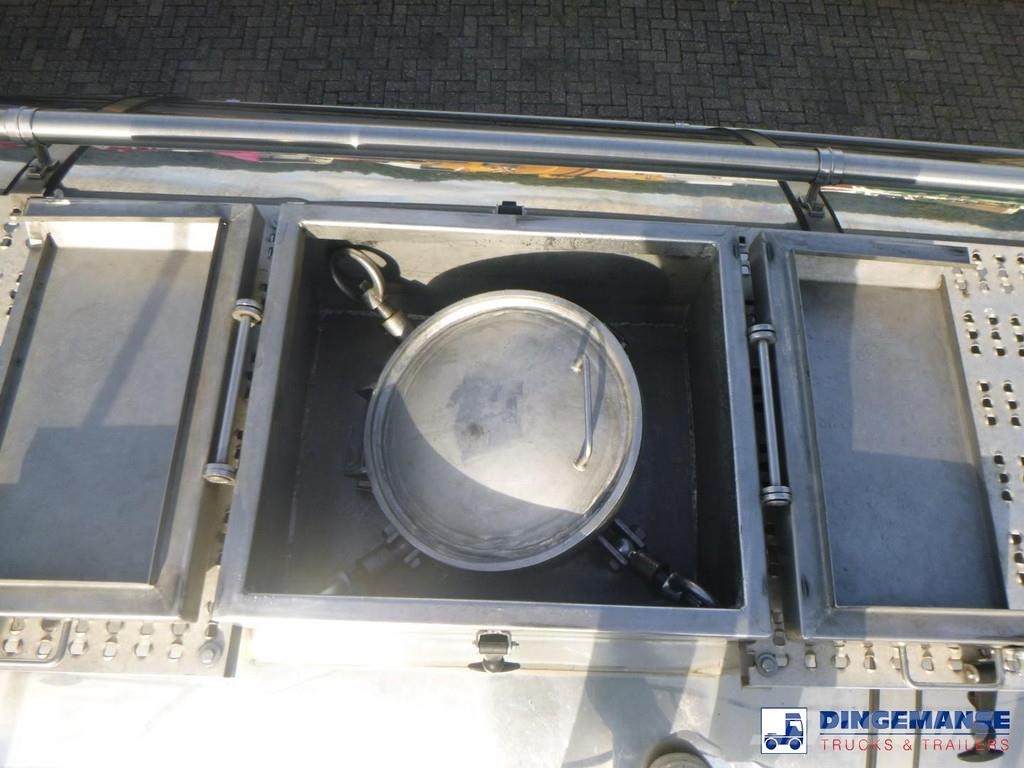 Dijkstra Chemical tank inox L4BH 34 m3 / 1 comp Säiliöperävaunut