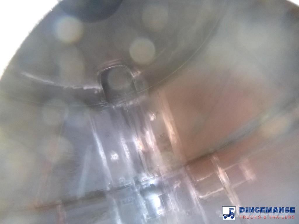 Dijkstra Chemical tank inox L4BH 34 m3 / 1 comp Säiliöperävaunut
