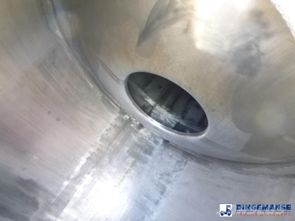 Dijkstra Chemical tank inox L4BH 34 m3 / 1 comp Säiliöperävaunut