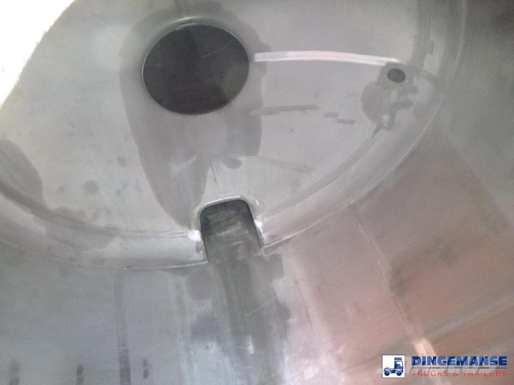 Dijkstra Chemical tank inox L4BH 34 m3 / 1 comp Säiliöperävaunut