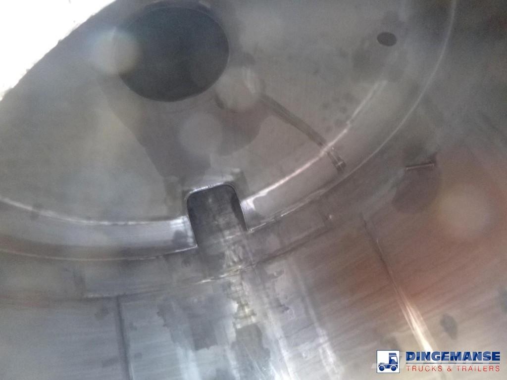 Dijkstra Chemical tank inox L4BH 34 m3 / 1 comp Säiliöperävaunut