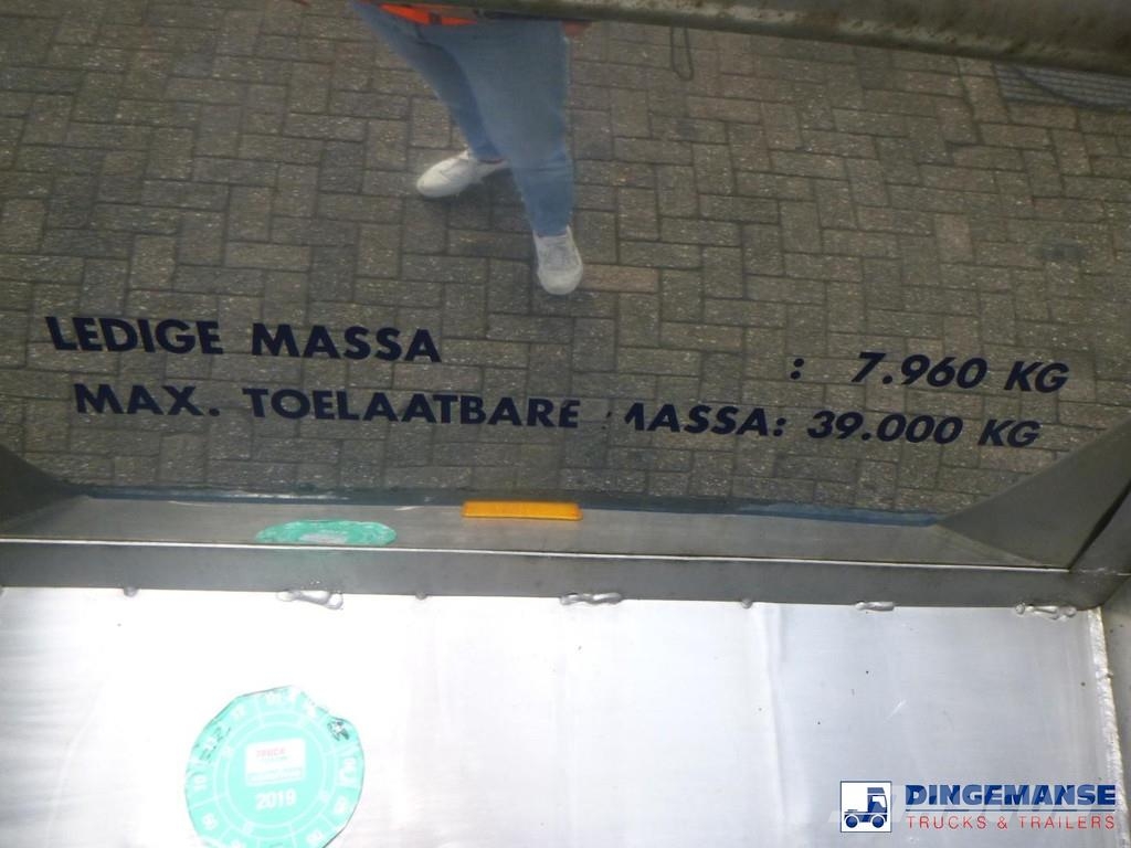 Dijkstra Chemical tank inox L4BH 34 m3 / 1 comp Säiliöperävaunut