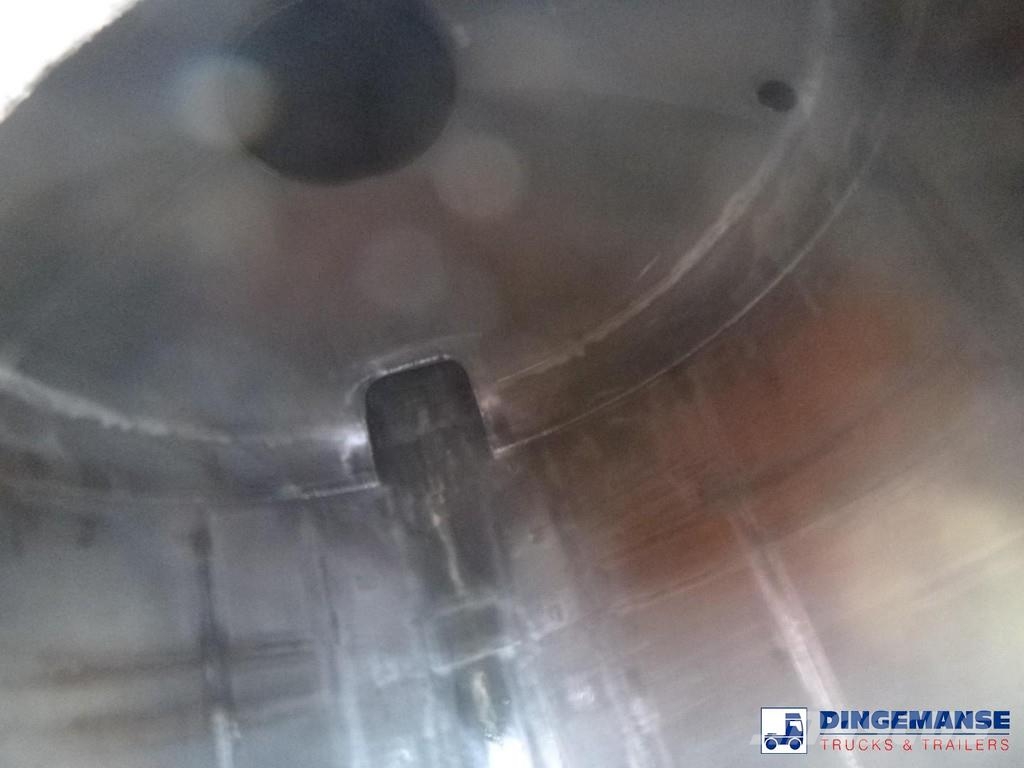 Dijkstra Chemical tank inox L4BH 34 m3 / 1 comp Säiliöperävaunut