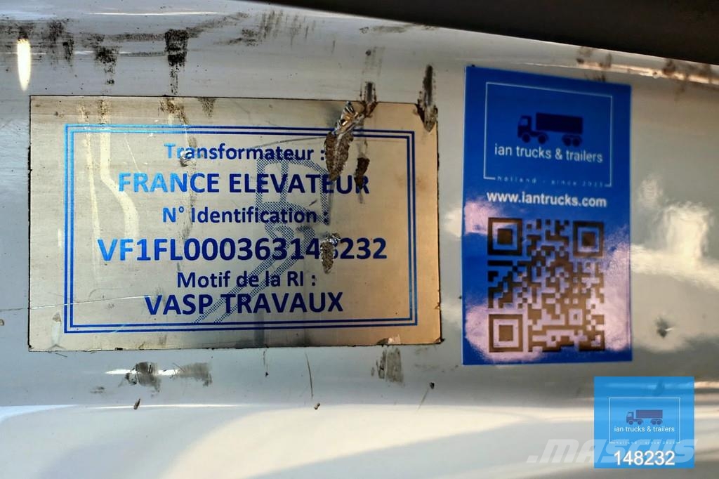 Renault Trafic DCI | Nacelle | 111FCC France Elevateur | E Teherautóra szerelt emelők és állványok
