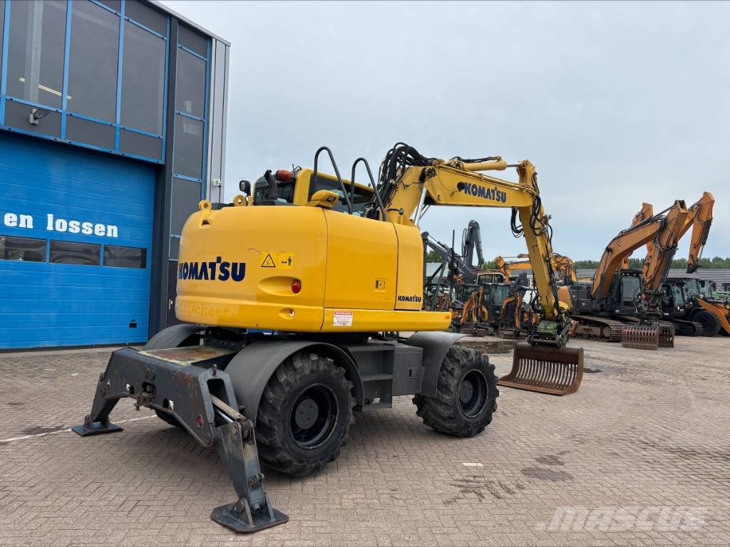 Komatsu PW 148-10 Εκσκαφείς με τροχούς - λάστιχα
