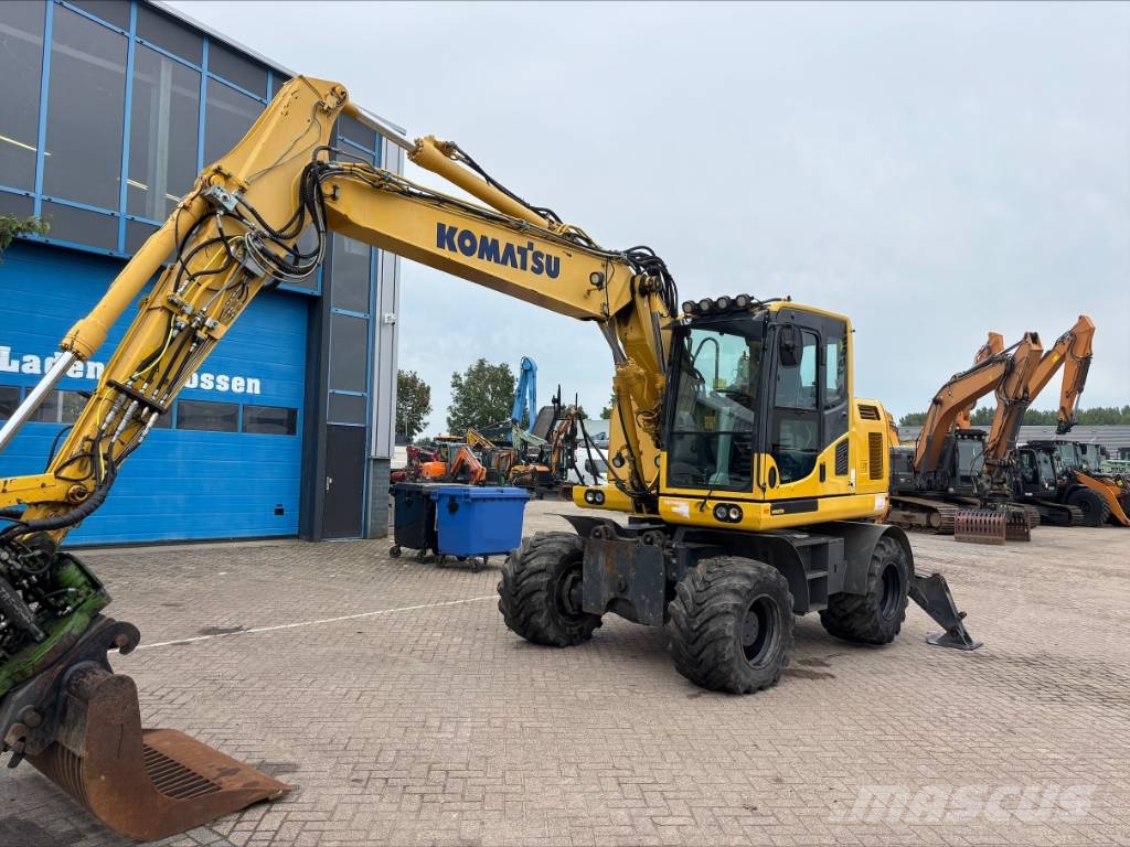 Komatsu PW 148-10 Εκσκαφείς με τροχούς - λάστιχα