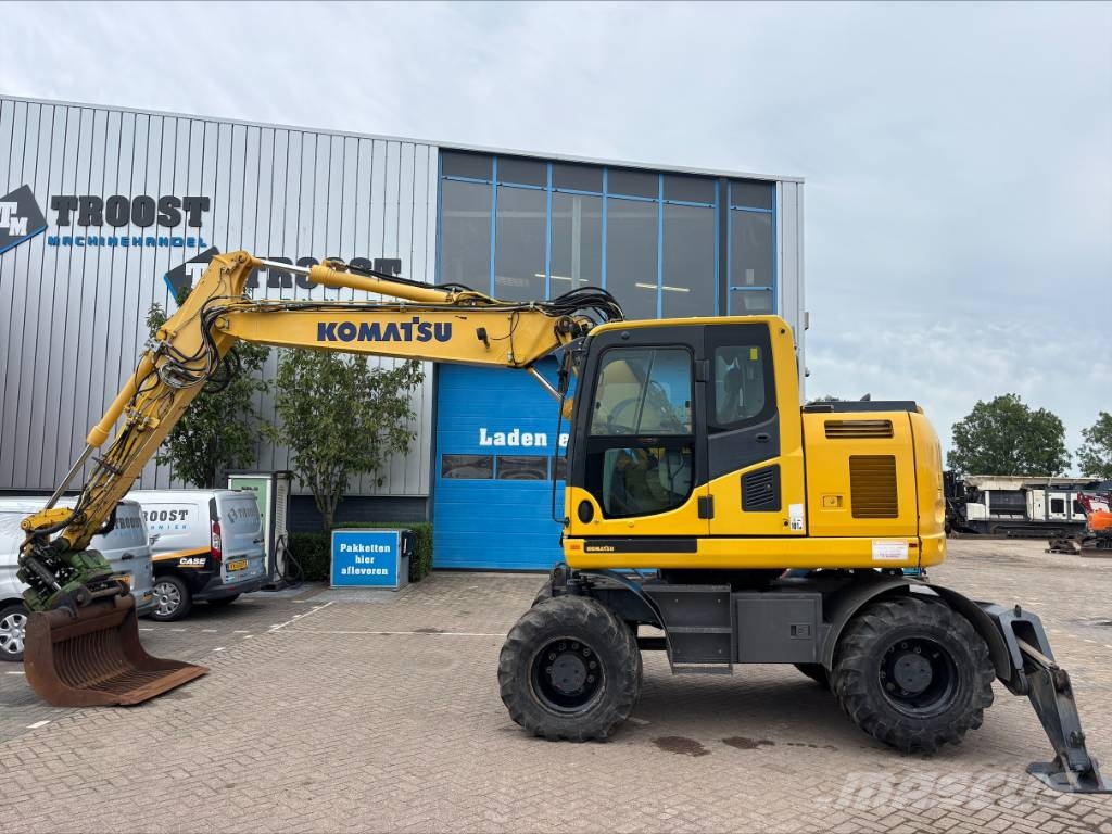 Komatsu PW 148-10 Εκσκαφείς με τροχούς - λάστιχα