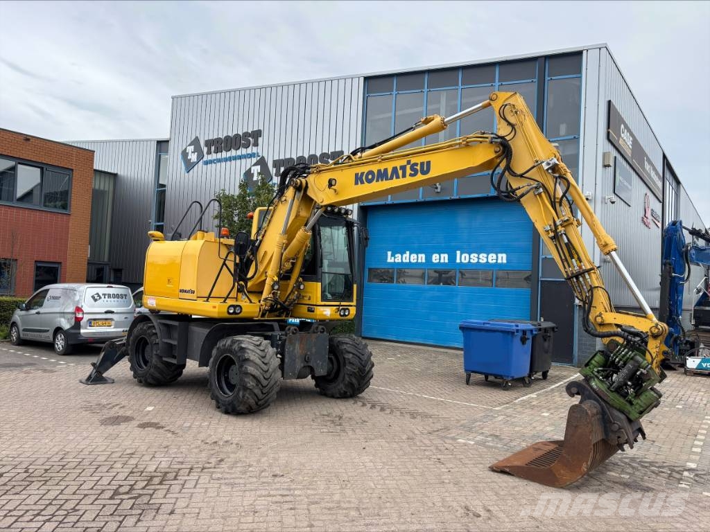 Komatsu PW 148-10 Εκσκαφείς με τροχούς - λάστιχα