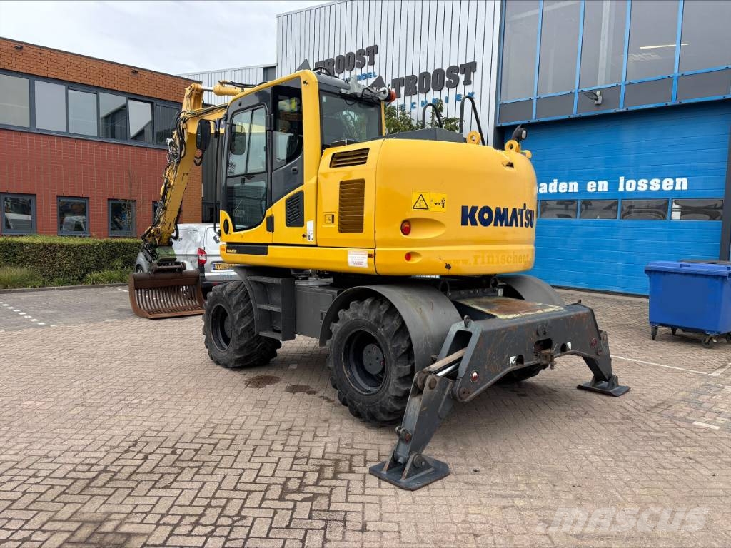 Komatsu PW 148-10 Εκσκαφείς με τροχούς - λάστιχα