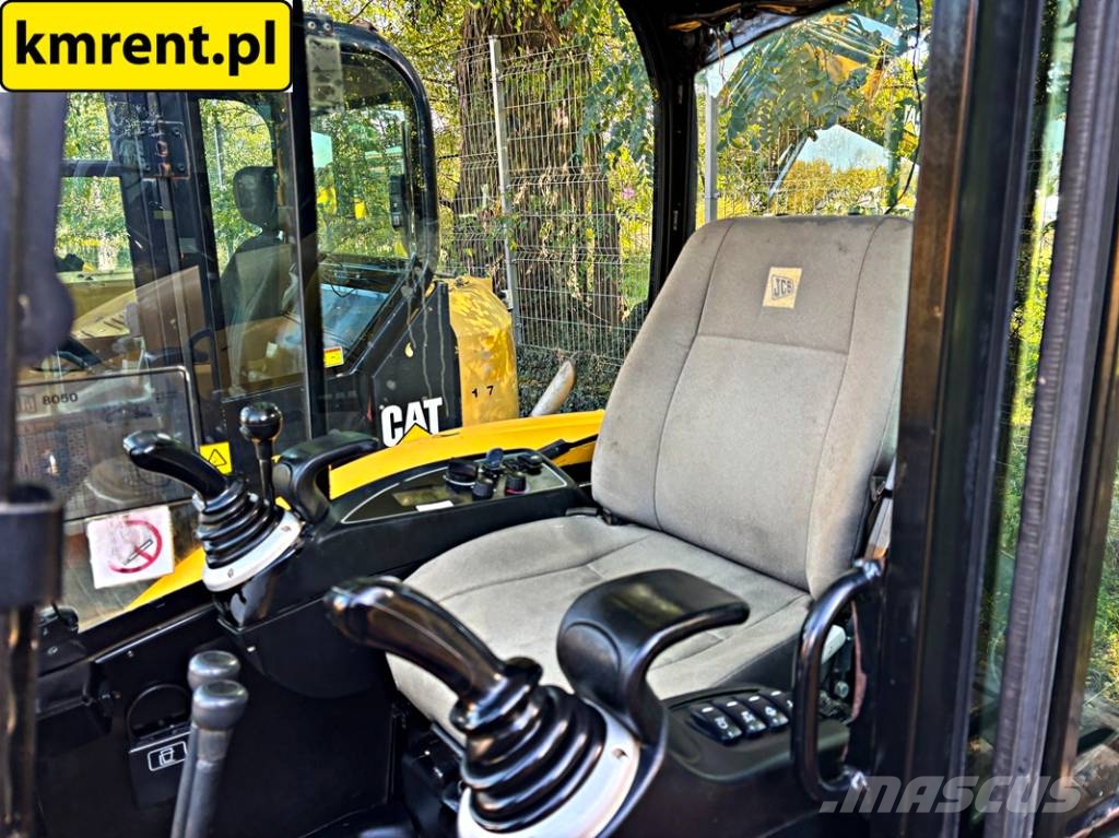 JCB 8050 MINI-KOPARKA 2015R. | Kubota KX161-3, Takeuch Mini bagri <7t