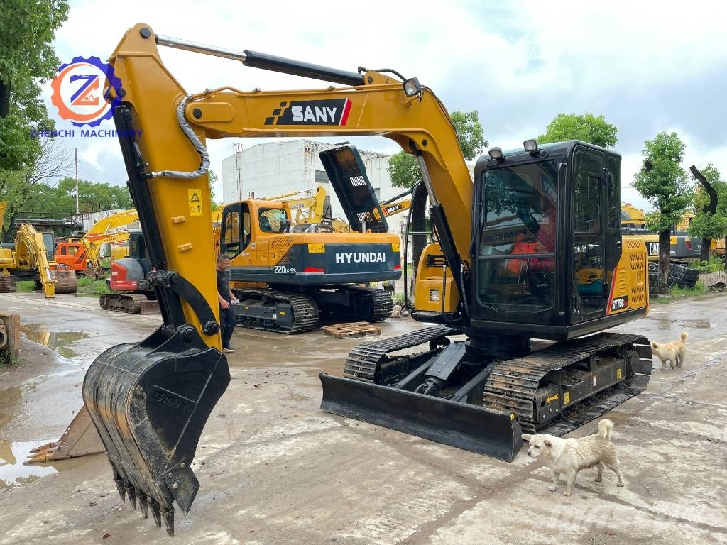 Sany SY 75 C pro/7tons/Well/Great condition/long usage 小型挖土機/掘鑿機<7t(小型挖掘機)