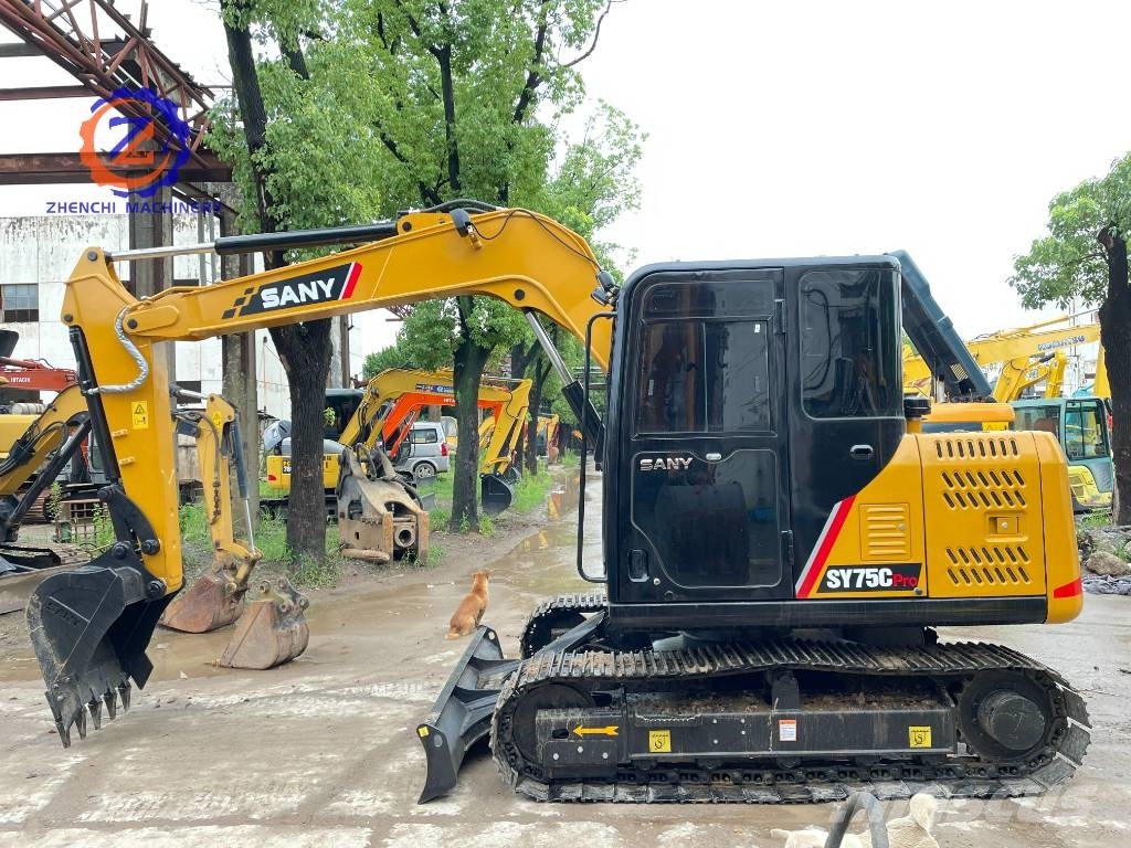 Sany SY 75 C pro/7tons/Well/Great condition/long usage 小型挖土機/掘鑿機<7t(小型挖掘機)