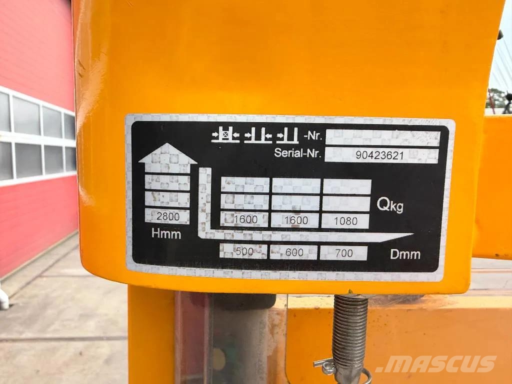 Jungheinrich EJC 216 Ručni električni viljuškar