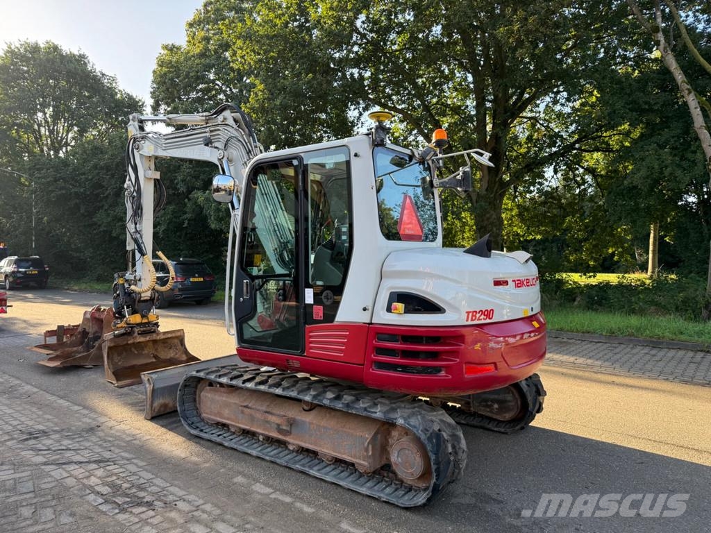 Takeuchi TB290 full option Mini ekskavatörler, 7 tona dek