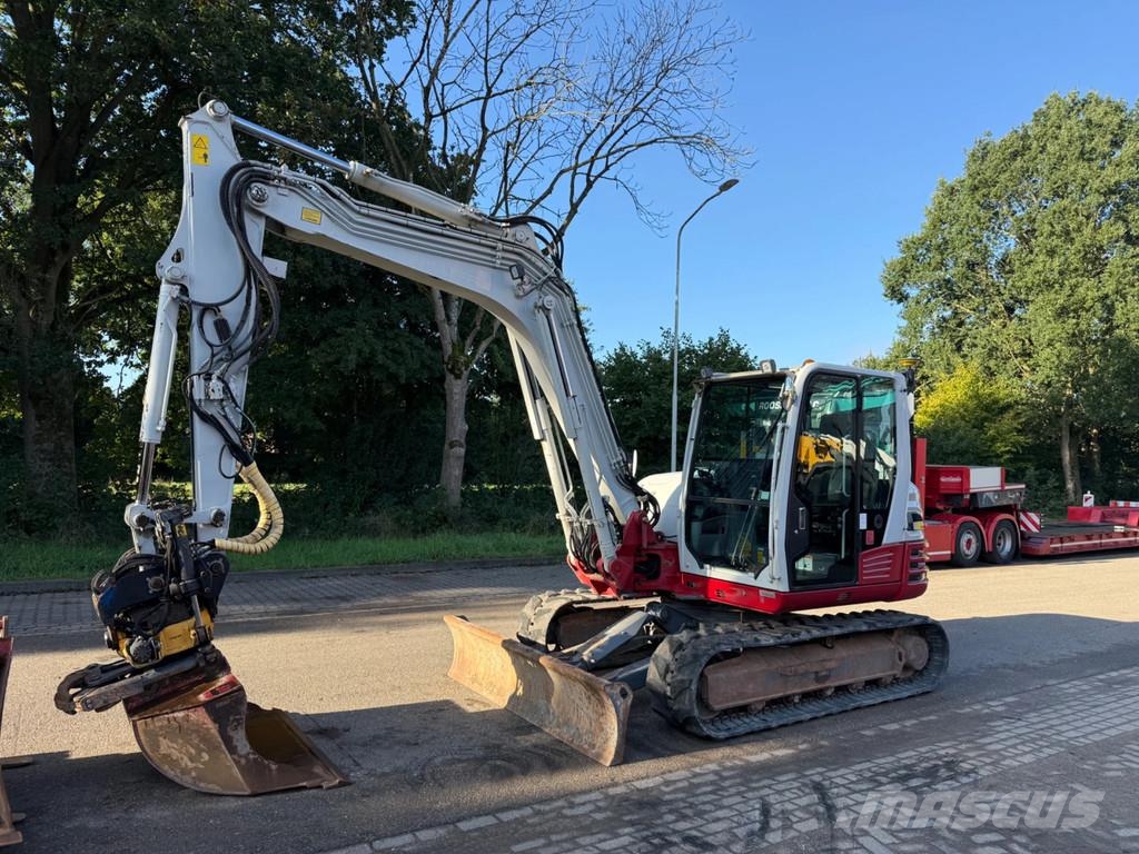 Takeuchi TB290 full option Mini ekskavatörler, 7 tona dek