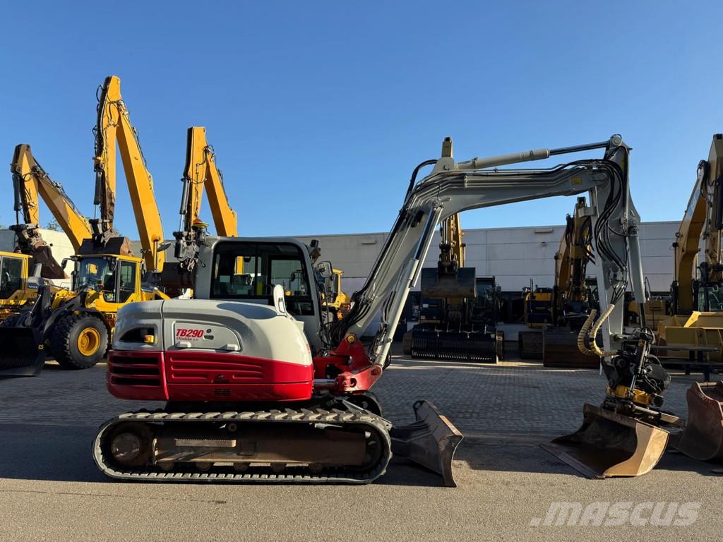 Takeuchi TB290 full option Mini ekskavatörler, 7 tona dek