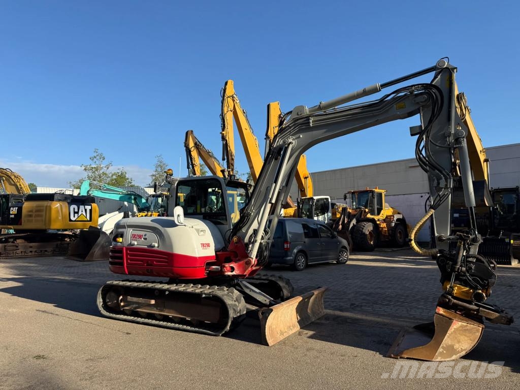 Takeuchi TB290 full option Mini ekskavatörler, 7 tona dek