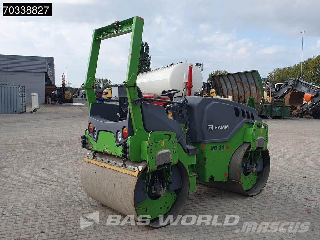 Hamm HD14 VV Twin drum rollers