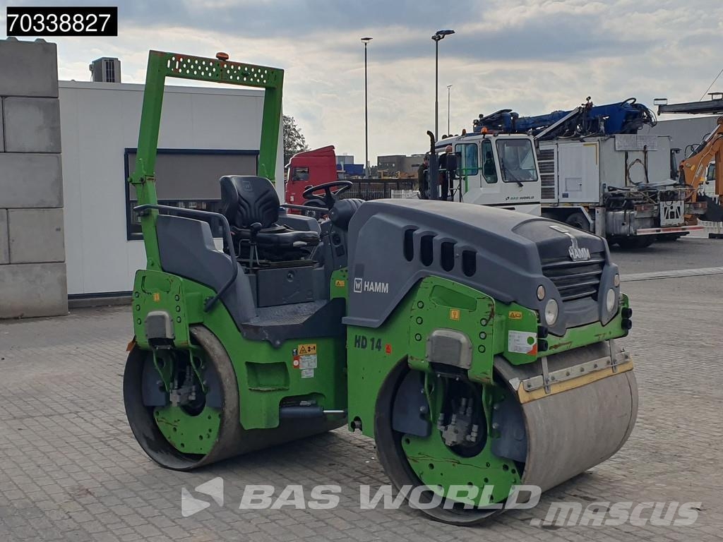 Hamm HD14 VV Twin drum rollers