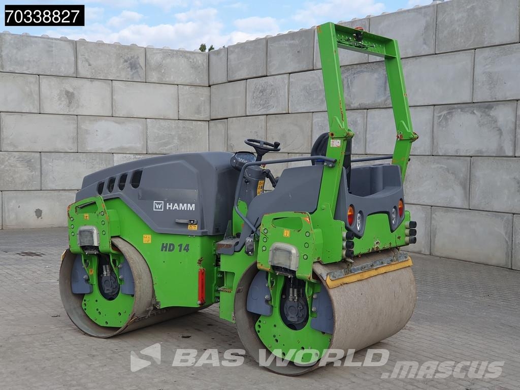 Hamm HD14 VV Twin drum rollers