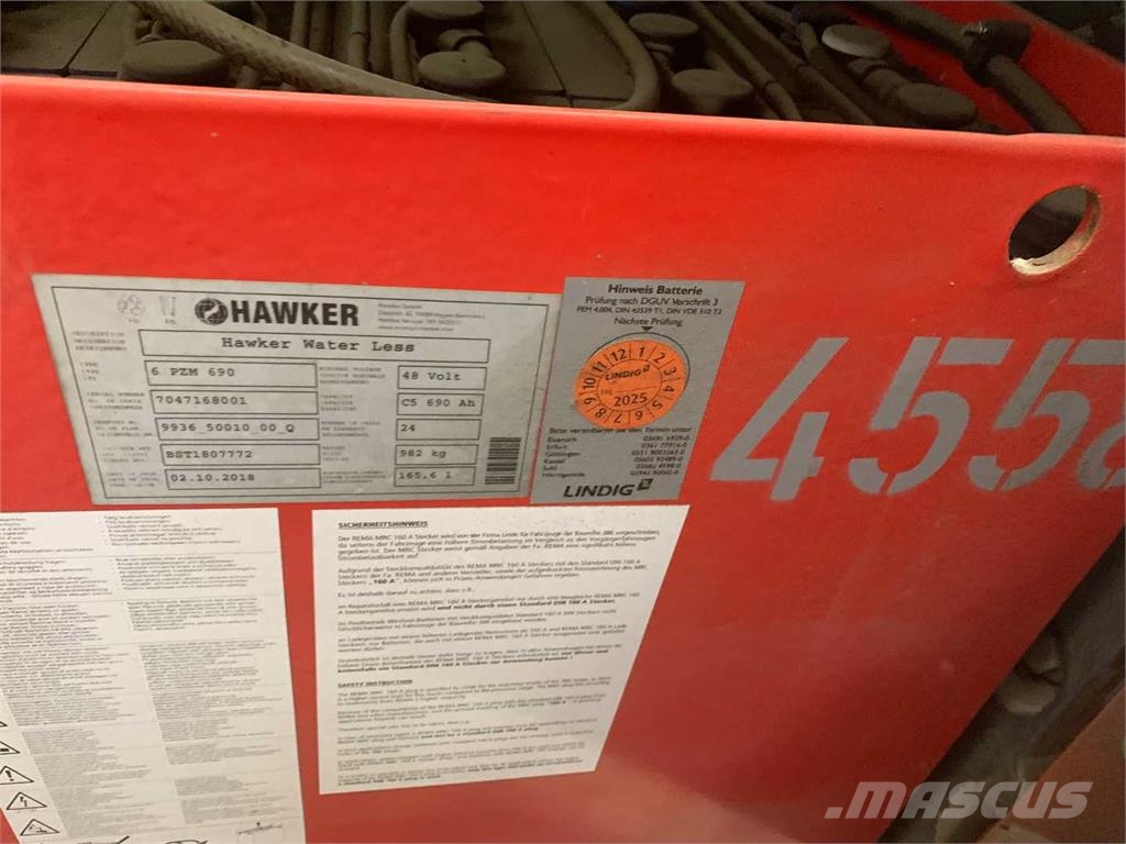 Linde E20L شاحنات ذات رافعات شوكية تعمل بالكهرباء