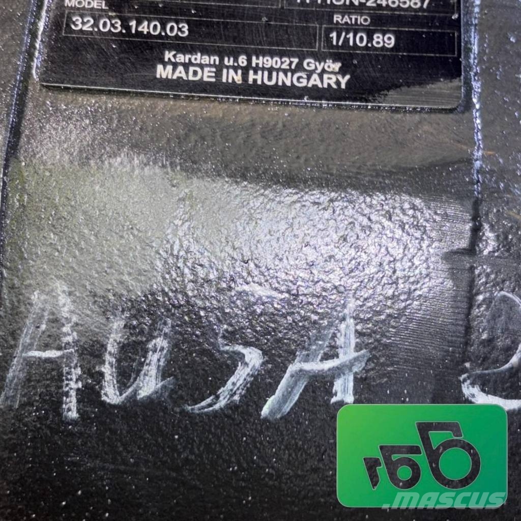 AUSA T 235 H Dana Spicer 103397891 front axle Άξονες