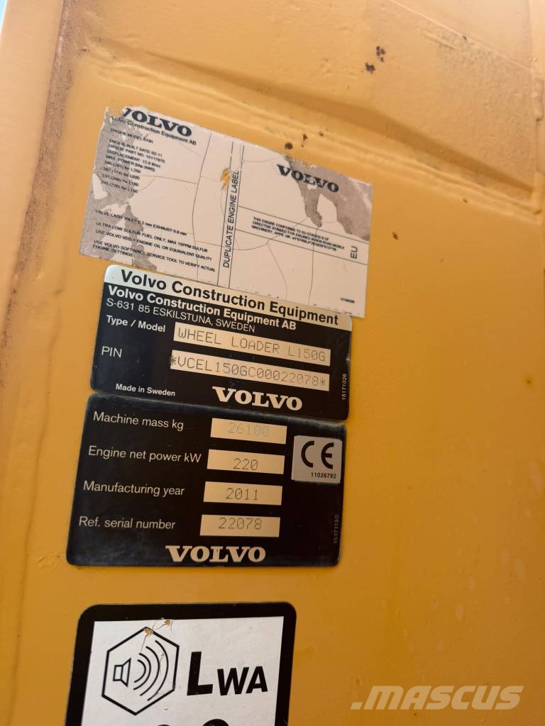 Volvo L 150 G Wheel loaders