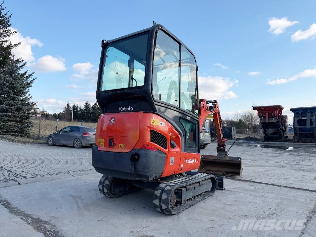 Kubota KX 016-4 Εκσκαφάκι (διαβολάκι) < 7t