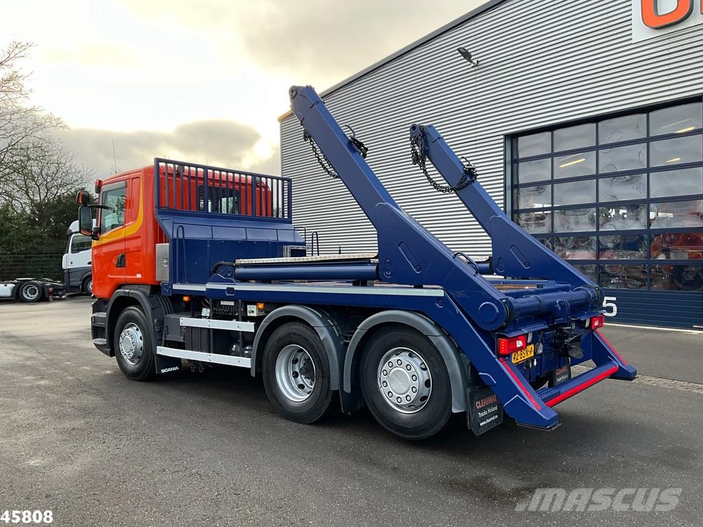 Scania G 490 6x2 Euro 6 VDL 18 Ton portalarmsysteem شاحنات لوادر