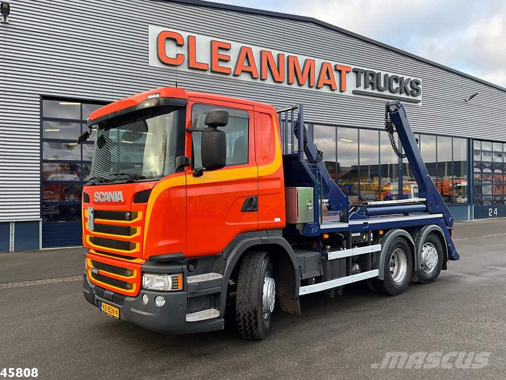 Scania G 490 6x2 Euro 6 VDL 18 Ton portalarmsysteem شاحنات لوادر