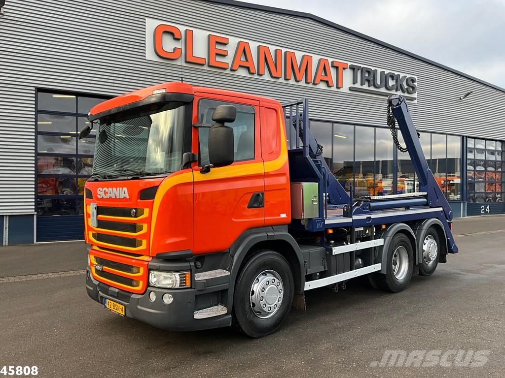 Scania G 490 6x2 Euro 6 VDL 18 Ton portalarmsysteem شاحنات لوادر