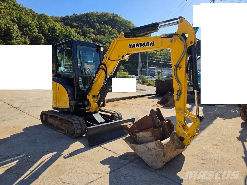 Yanmar Vio 35 حفارات صغيرة أقل من 7 طن (حفارات صغيرة)