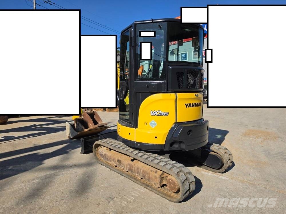 Yanmar Vio 35 حفارات صغيرة أقل من 7 طن (حفارات صغيرة)