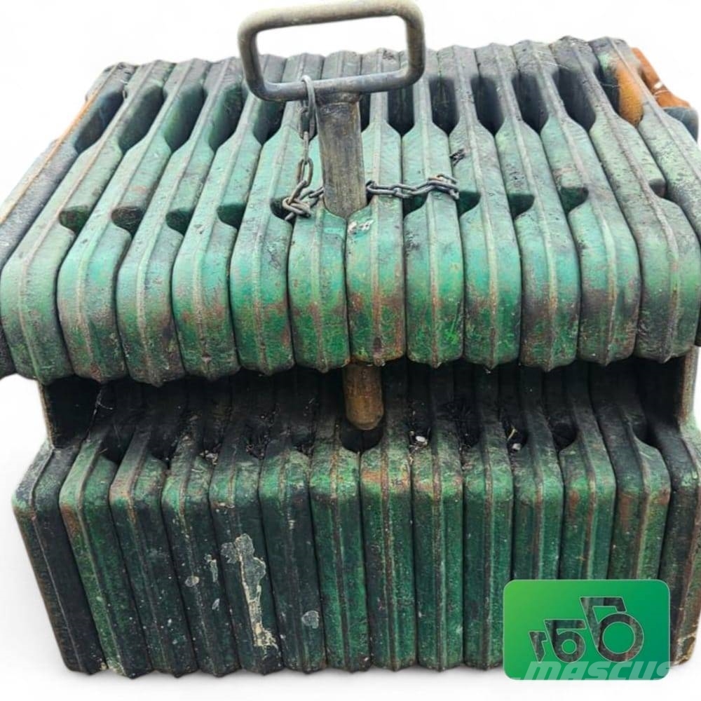 John Deere 6330 Ballast Weight 50kg L38450 L38451 L38449 Alváz és felfüggesztés