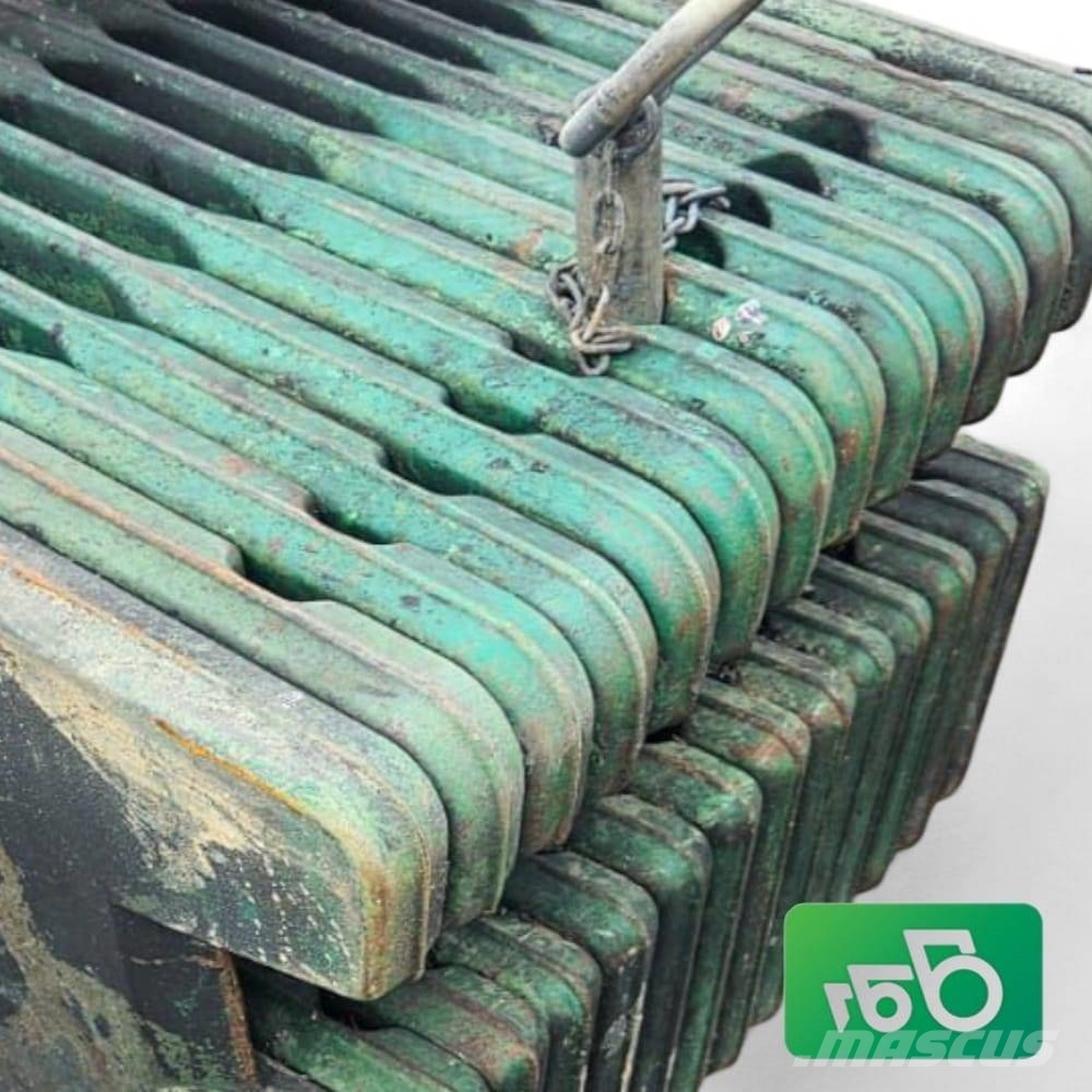 John Deere 6330 Ballast Weight 50kg L38450 L38451 L38449 Alváz és felfüggesztés