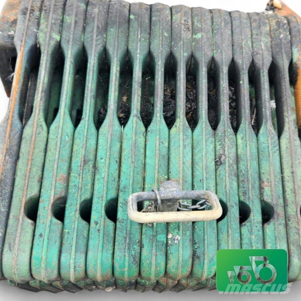 John Deere 6330 Ballast Weight 50kg L38450 L38451 L38449 Alváz és felfüggesztés