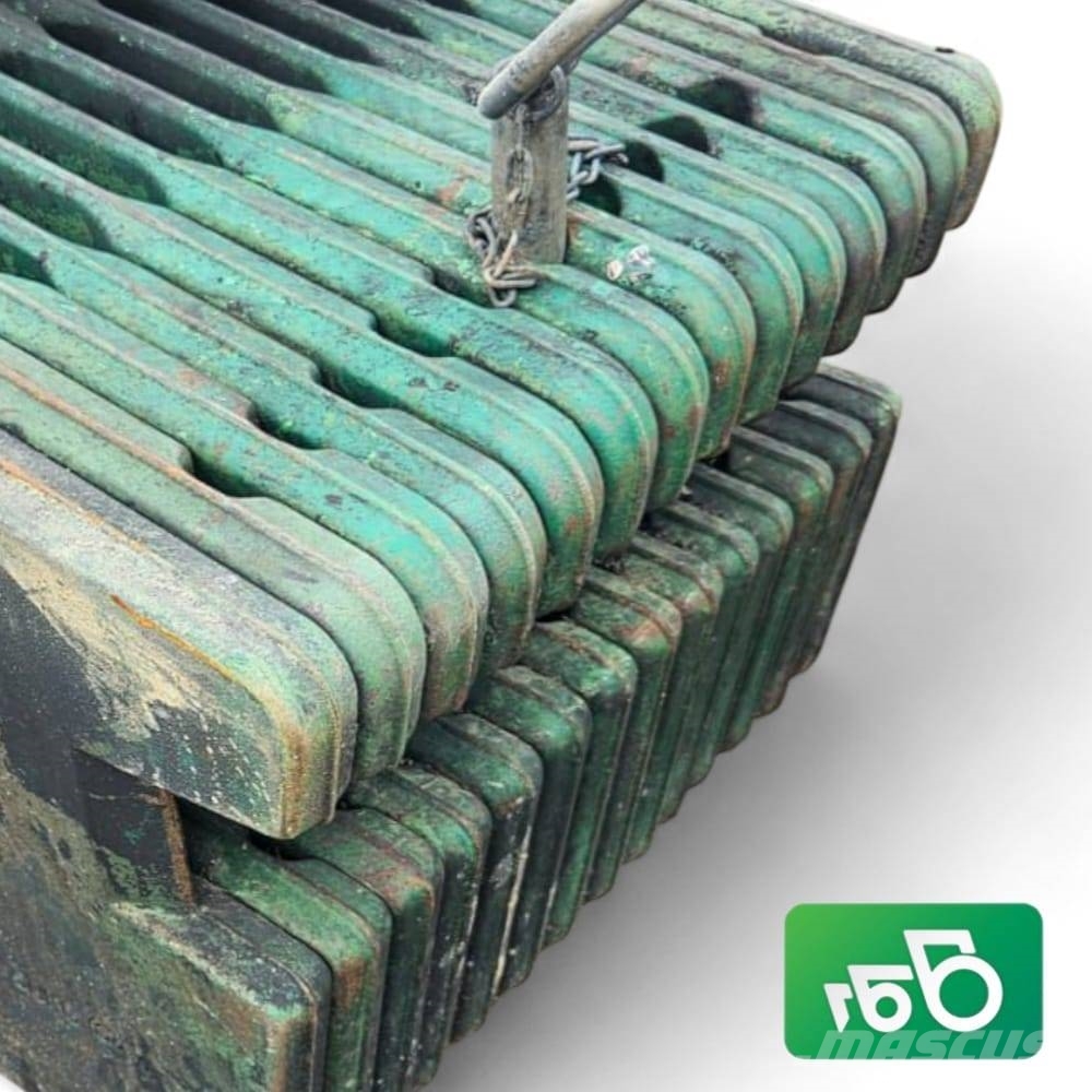 John Deere 6330 Ballast Weight 50kg L38450 L38451 L38449 Alváz és felfüggesztés