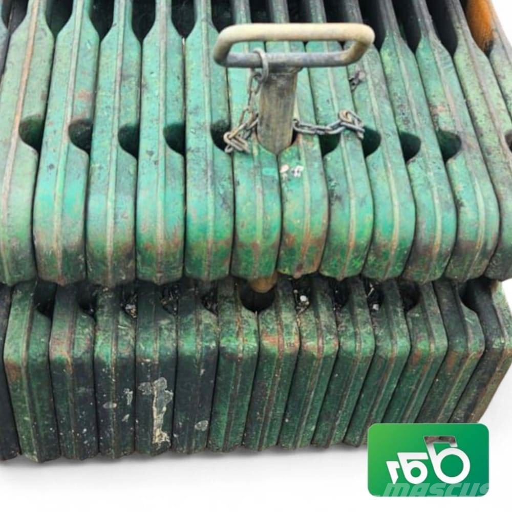 John Deere 6330 Ballast Weight 50kg L38450 L38451 L38449 Alváz és felfüggesztés