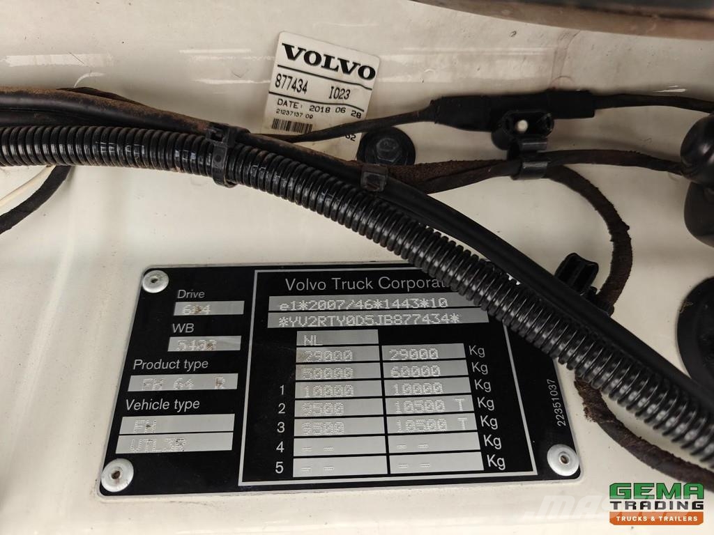 Volvo FH 460 6x4 GlobeTrotter Euro6C - 10T Front Axle - شاحنات الرافعات الخطافية