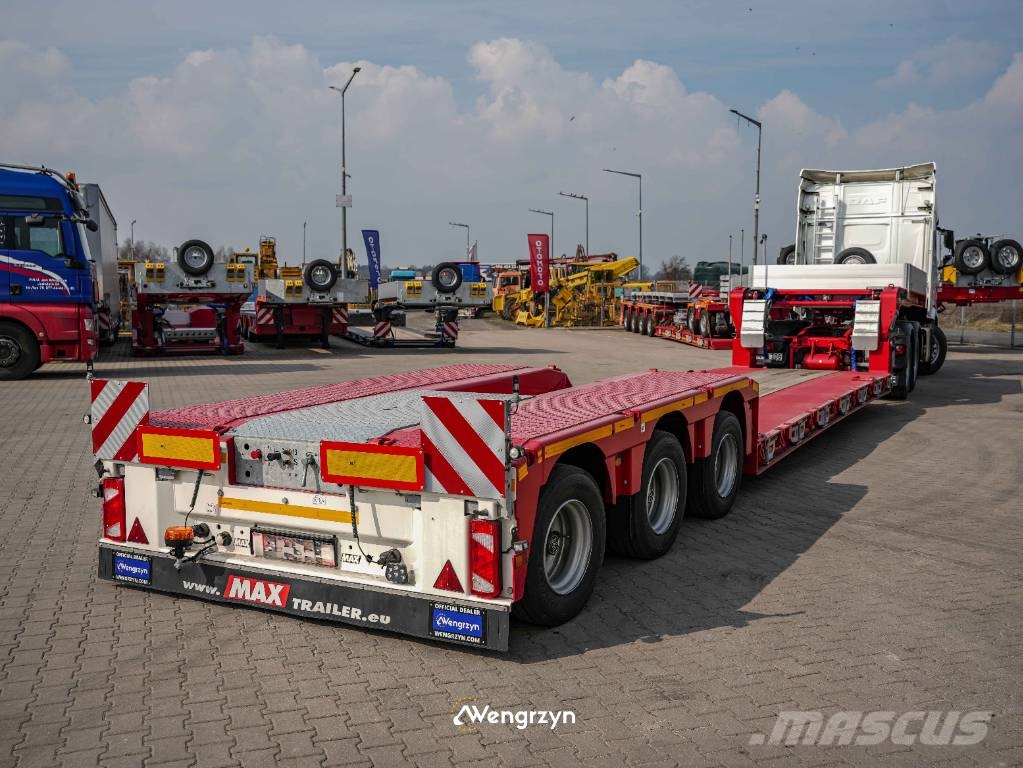 MAX Trailer MAX510 | Tiefbett | 8,0m + 6,0m Nisko-utovarne poluprikolice