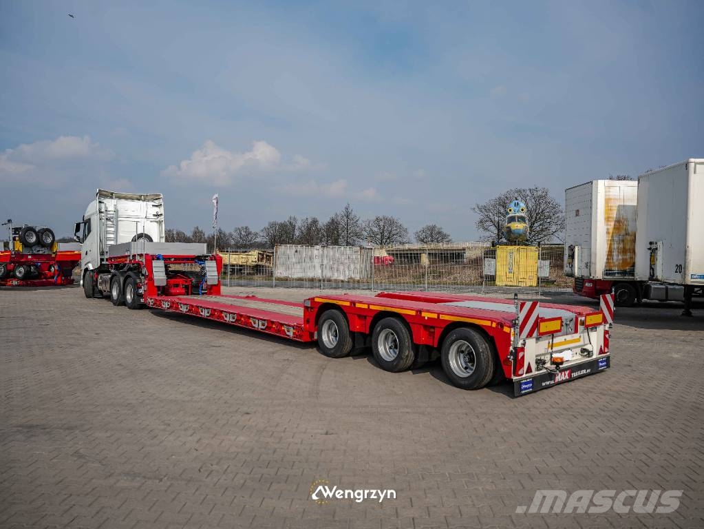 MAX Trailer MAX510 | Tiefbett | 8,0m + 6,0m Nisko-utovarne poluprikolice
