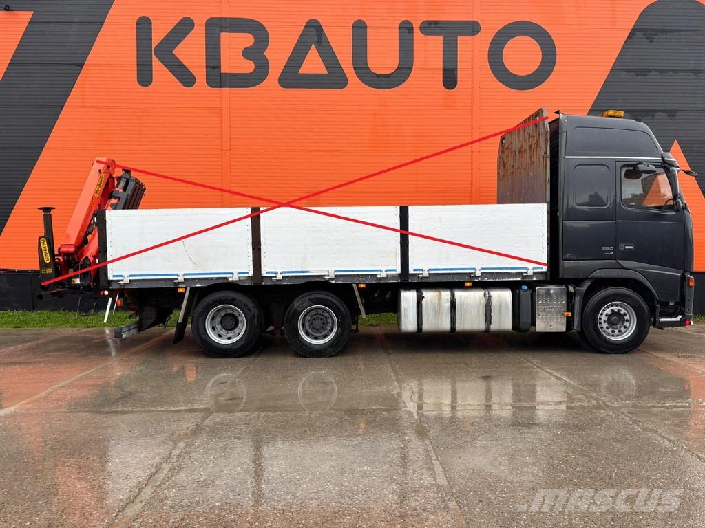 Volvo FH 16 580 6x2 FOR SALE AS CHASSIS / RETARDER / CHA Fülkés alváz